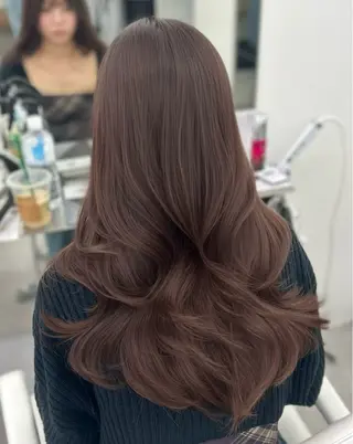 ロング 柴田 颯のヘアスタイル