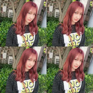 セミロング カラー ヘアアレンジ ブリーチ/ヘアケア 🪞TAKUMA🪞のヘアスタイル