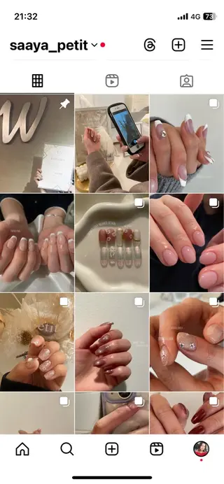 ネイル petit所属・Saaya🫧 _petitのネイルデザイン