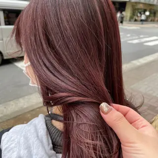 カラー ニュアンスネイル/ ボブ/まちゃこのヘアスタイル