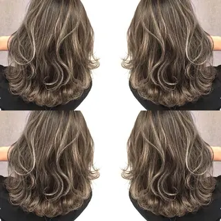 ミディアム カラー 井上 一平のヘアスタイル