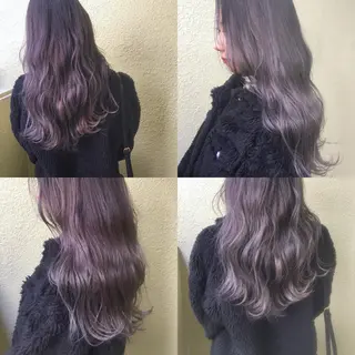 ロング カラー 透明感🎀LOREN エリコ🌈のヘアスタイル