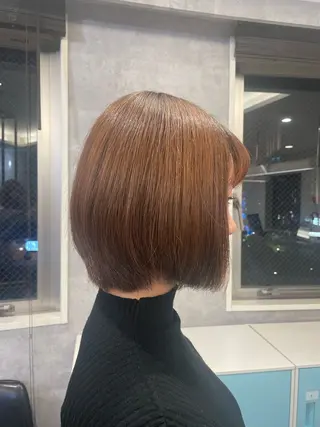 ミディアム ♡似合わせハイトーン ♡maiのヘアスタイル