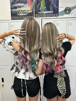 ロング カラー 🌸U-topia 🌸伊藤穂乃花🌸のヘアスタイル