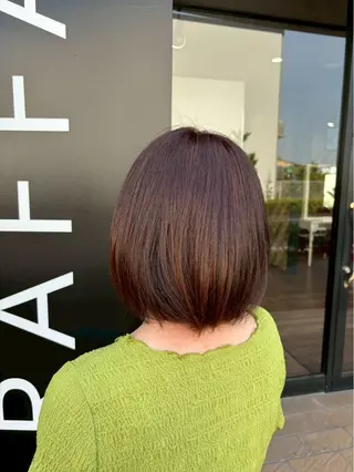 ミディアム カラー 美容室ラファエロ所属・raffaello ~Reoのヘアスタイル