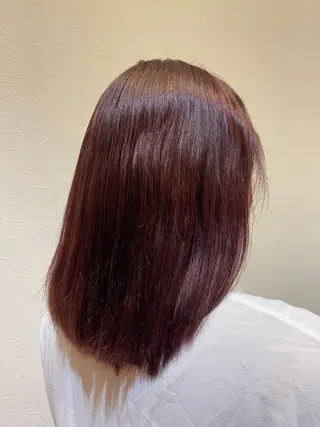 ミディアム あ いのヘアスタイル