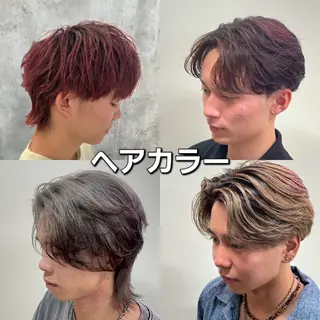 カラー 🫟フェザーパーマ 職人🛠️🫟✂藤原のヘアスタイル