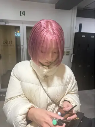 カラー 冬に向けて艶髪カラ ーHarusa🎀のヘアスタイル