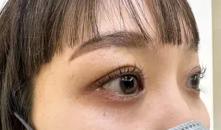 マツエク・マツパ 内田温子大人女性 ハイライト、ボブのヘアスタイル