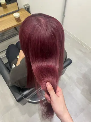 カラー SHUNTA✨ NEXT/ブリーチのヘアスタイル