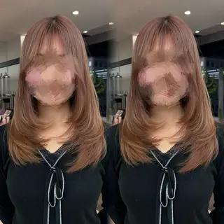 ロング 韓国💞艶カラー/ 髪質改善/ハルカ🌙のヘアスタイル