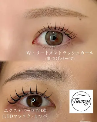 マツエク・マツパ Fleurage 本厚木のマツエク・マツパデザイン