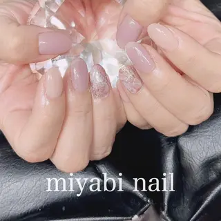 ネイル miyabi nail 桂川駅近くのネイルデザイン
