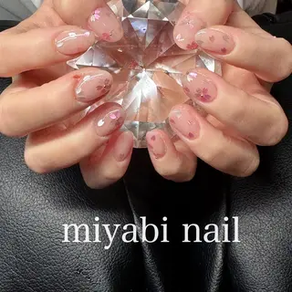 ネイル miyabi nail 桂川駅近くのネイルデザイン