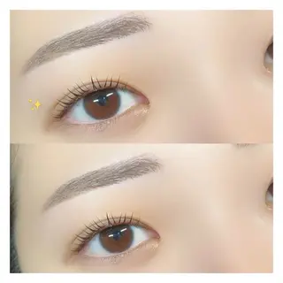 アイブロウ 片桐 星のマツエク・マツパデザイン