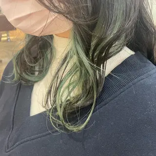 ロング カラー FERIAあべの KARINのヘアスタイル