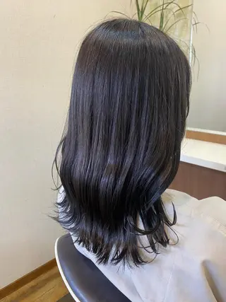 セミロング カラー 🌻井上 マリー🌻のヘアスタイル