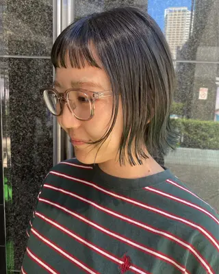 ショート sea's所属・ヒラカホ/矢場町/ ブリーチ/似合わせのヘアスタイル