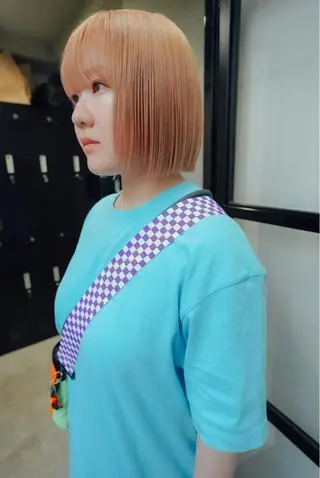 ミディアム 前田 陽南子のヘアスタイル