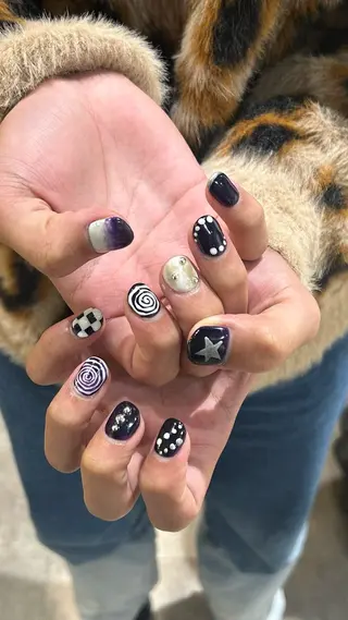 ネイル 個性派ネイル シノのネイルデザイン