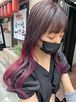 ロング カラー ECLART 町田　井口聖也のヘアスタイル