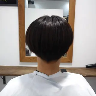 ショート once所属・田中 杏佳のヘアスタイル