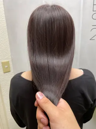 ロング カラー RIKU 髪質改善/縮毛矯正のヘアスタイル