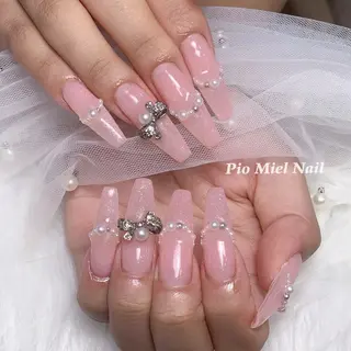 ネイル HANA 長さだしのネイルデザイン