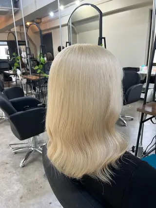 ミディアム &mirai MISUZU【女性】のヘアスタイル