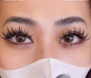 カラー パーマ マツエク・マツパ アイブロウ 神山 ビューティー・アイのマツエク・マツパデザイン