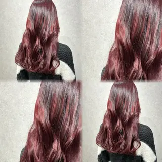 ロング カラー 髪質改善ストレート /暖色カラー🎀🪞のヘアスタイル