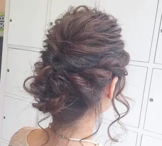 ヘアアレンジ 🦋ミルクティーベー ジュ🦋mayukiのヘアスタイル