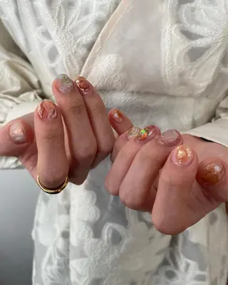 ネイル kiii.__ ✴︎*のネイルデザイン