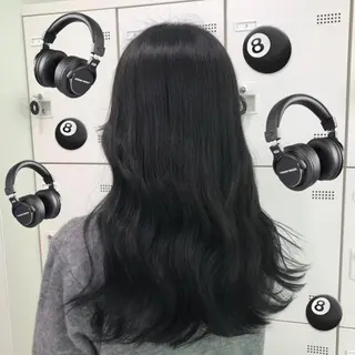 ロング まつパ/ケア ブリーチ/sEnAのヘアスタイル