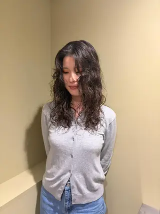 ロング パーマ 🌷下野 莉果/ボブ /パーマ/メンズ🌷のヘアスタイル