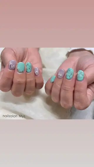 ネイル Mys. 松本結衣のネイルデザイン