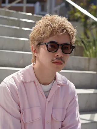 カラー メンズ YOHEI【メンズ/ パーマ/メンズ特化】のヘアスタイル