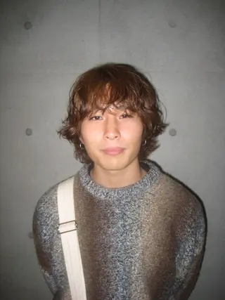 パーマ メンズ 似合わせカット /パーマ岡本淳平のヘアスタイル