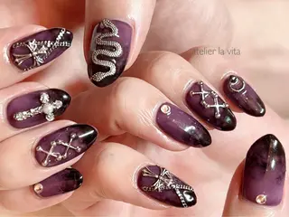 ネイル atelier la vita所属・lavita. mimuraのネイルデザイン
