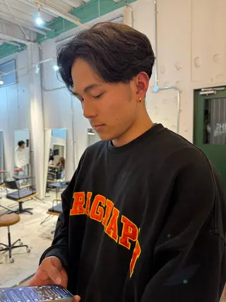 メンズ OIC所属・山田 颯太のヘアスタイル