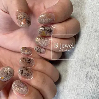 ネイル S♡JEWEL所属・S. JEWELのネイルデザイン