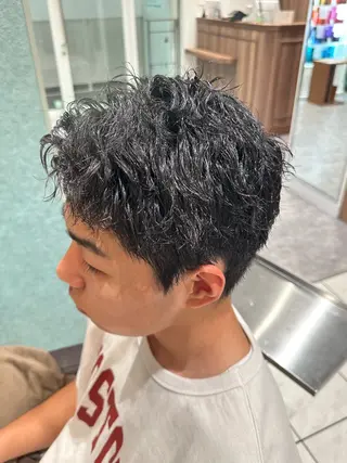 パーマ Ash西葛西 /momijiのヘアスタイル