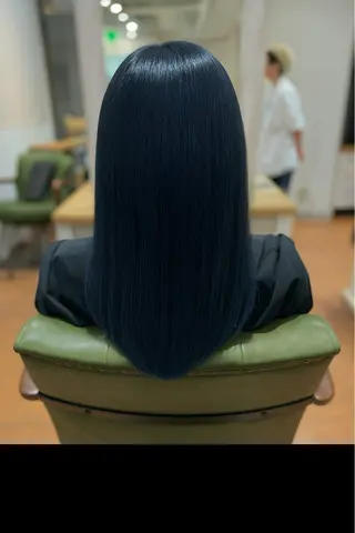 カラー 田口 侑佳のヘアスタイル