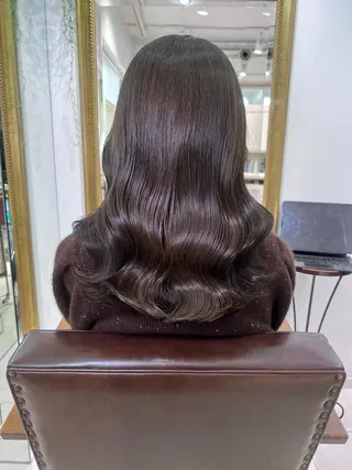 ロング カラー 💚ミヤマ アンナ☘️のヘアスタイル