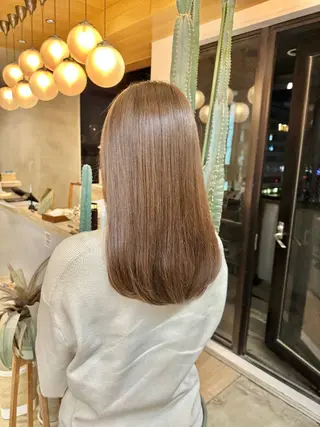 カラー 髪質改善✨縮毛矯正 ショートボブ/ともきのヘアスタイル