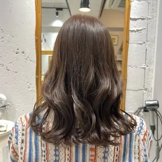 カラー review 花音のヘアスタイル