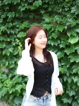 セミロング AVAHAIR新大久保所属・【韓国ヘア】 AVAHAIRユウトのヘアスタイル