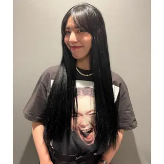 ロング カラー アユミ／ 似合わせカラー／目黒のヘアスタイル