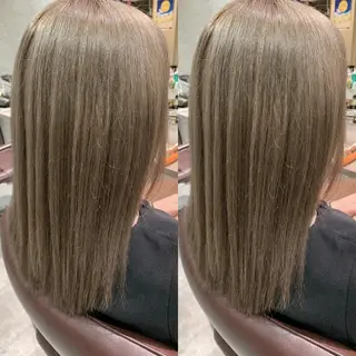 セミロング カラー 髪質改善will hairdesignのヘアスタイル