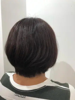 ショート 青木 梨奈のヘアスタイル